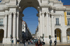 Arco da Rua Augusta, Lisbin Portugal